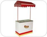BARRACA DE MINI HOT DOG